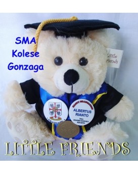 Boneka Wisuda SMA Kolese Gonzaga (25 cm)